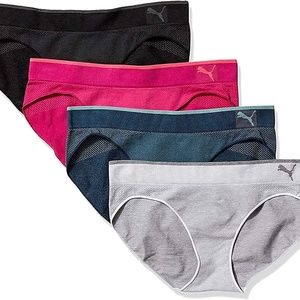 Puma Womens Sports Stretch Performance Bikini Set